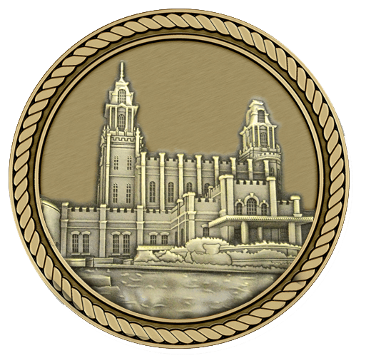 LDS Manti Temple Medallion