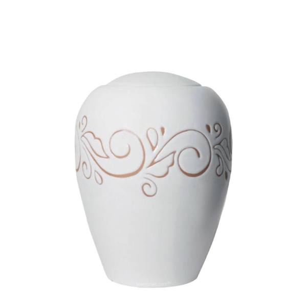 Lecce Small Ceramic Cremation Urn