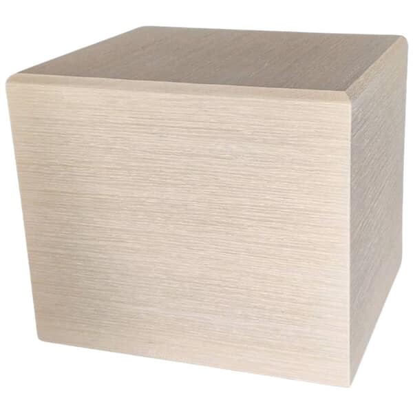 Light Wood Cremation Urn Light Wood Cremation Urn