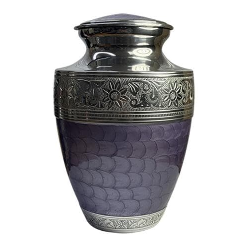 Lilac Daisy Memorial Cremation Urn
