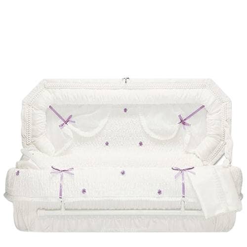 Lilac Melody Mini Child Casket