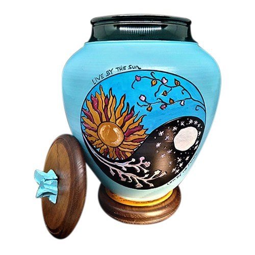 Live by the Sun Cremation Urn