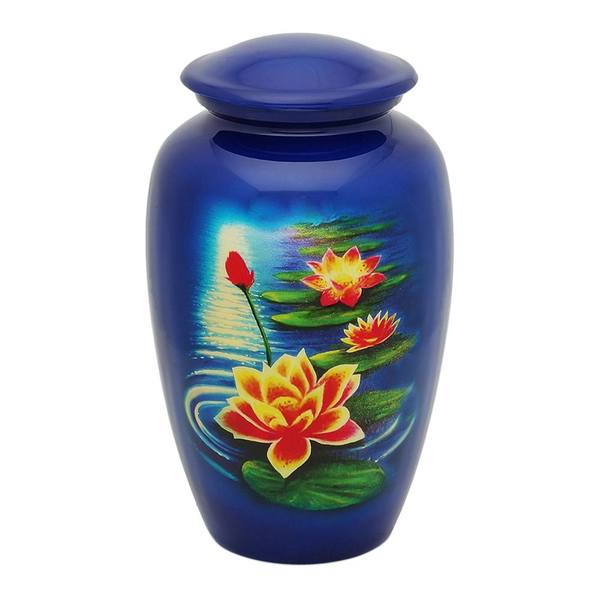 Lotus Flower Cremation Urn