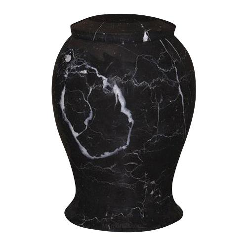 Lotus Large Marble Cremation Urn