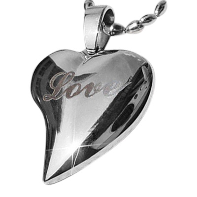 Love Heart Cremation Jewelry