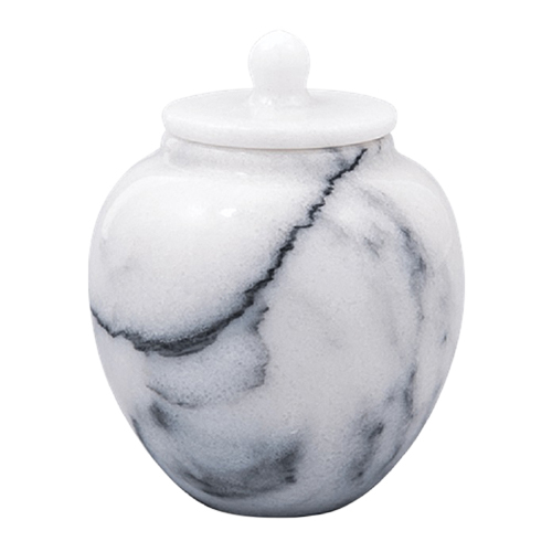 Loving White Keepsake Marble Urn