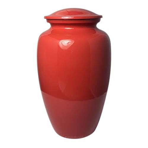 Lust Red Cremation Urn