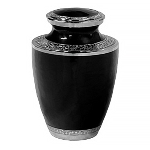 Luxury Black Metal Urn