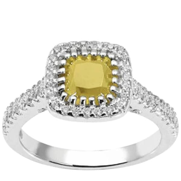 Magnificent Sunrise Cremation Diamond Ring