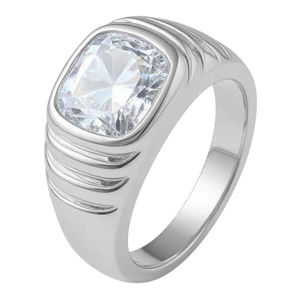 Male Cremation Diamond Ring