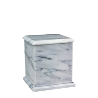 Eversquare White Keepsake Urn