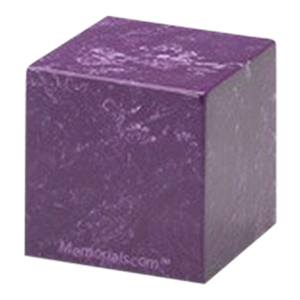 Amethyst Cube Pet Cremation Urn