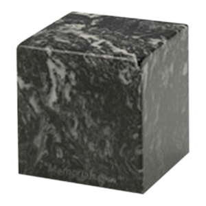 Ebony Cube Pet Cremation Urn