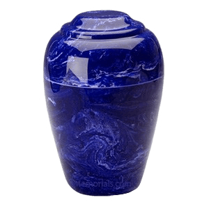 Grecian Cobalt Marble Cremation Urns