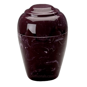 Grecian Merlot Marble Cremation Urns