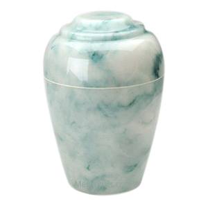 Teal Pet Cremation Urn