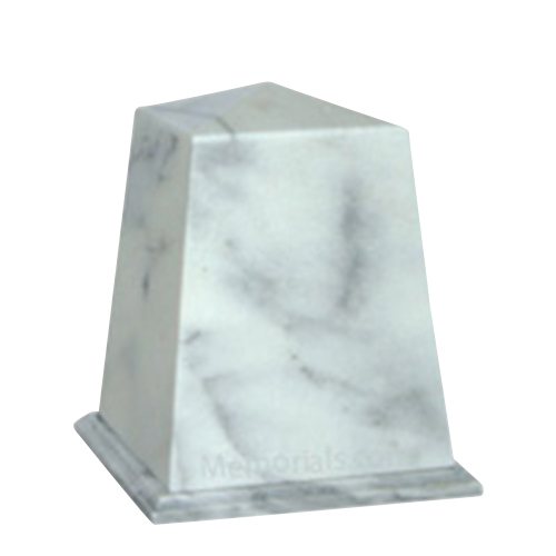 Obelisk White Children Cremation Urn