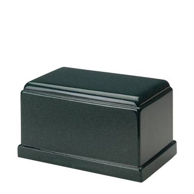 Olympus Sea Holly Green Granite Cremation Urn