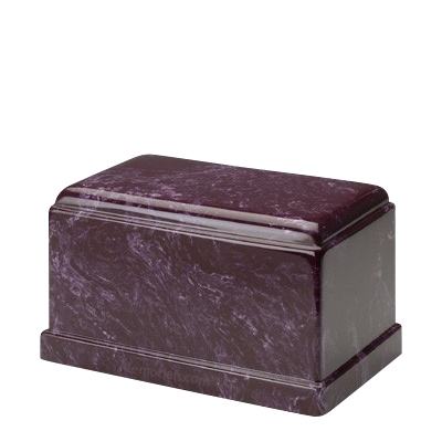 Olympus Merlot Marble Cremation Urn