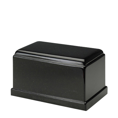 Olympus Orca Black Granite Cremation Urn