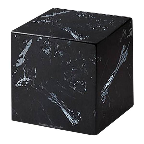 Marble Cube Keepsake Cremation Urn