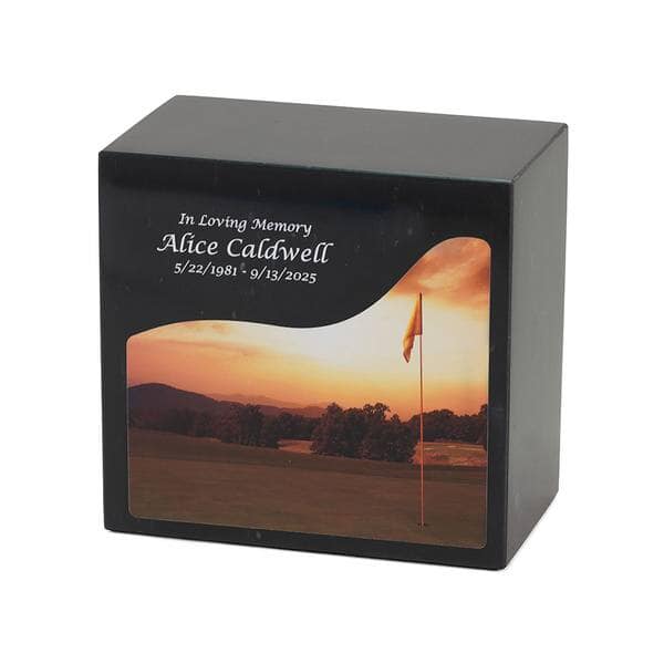 Marble Golf Cremation Urn