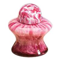 Pet Pink Glass Urn