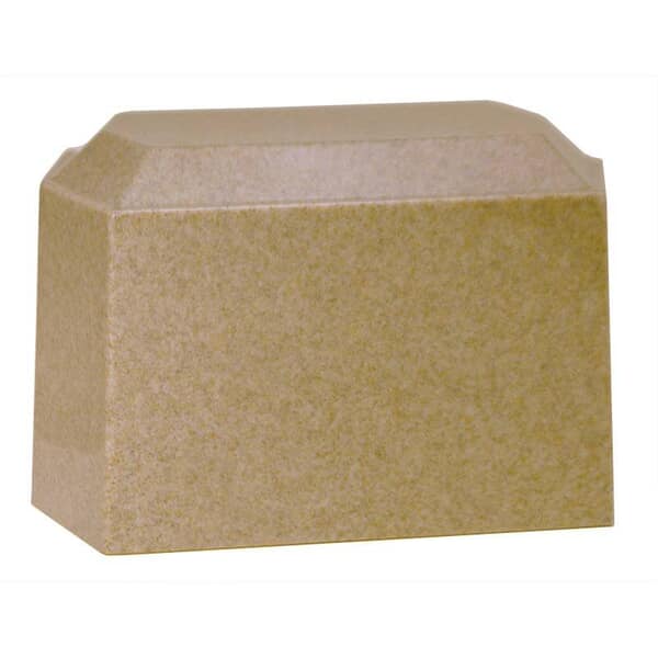 Marigold Granite Cultured Cremation Urn