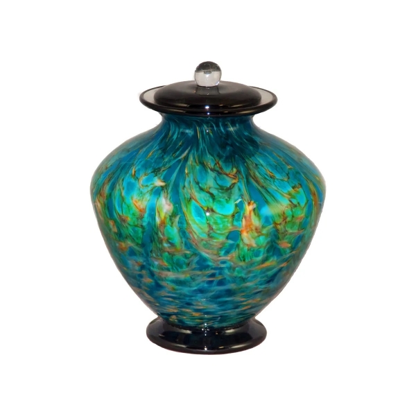 Marlin Child Glass Urn