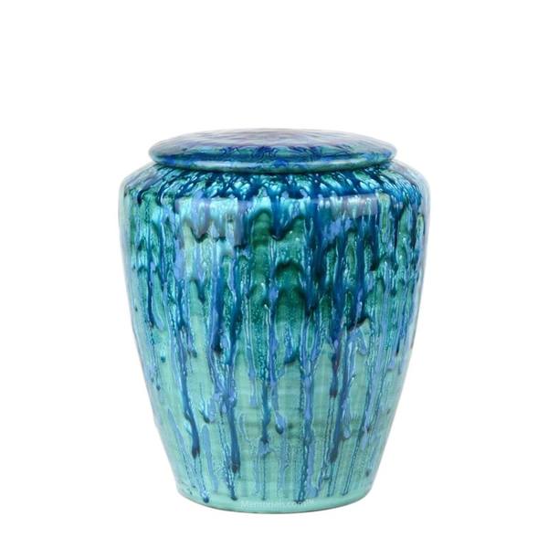 Matera Small Ceramic Cremation Urn