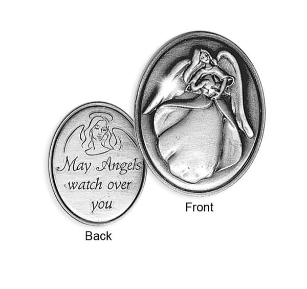 May Angels Watch Over You Comfort Token
