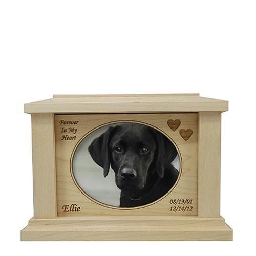 Medium Maple Forever Picture Pet Urn