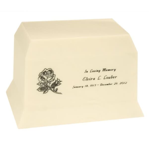 A Rose for You Cremation Urn