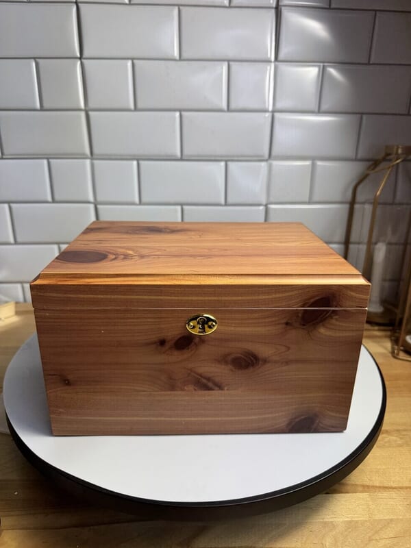 Memorial Cedar Chest Urn