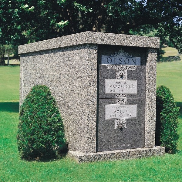 Memorial Granite Crypt