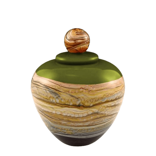 Memoriam Lime Small Art Urn