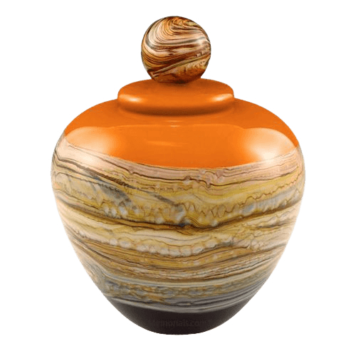 Memoriam Mandarin Large Art Urn