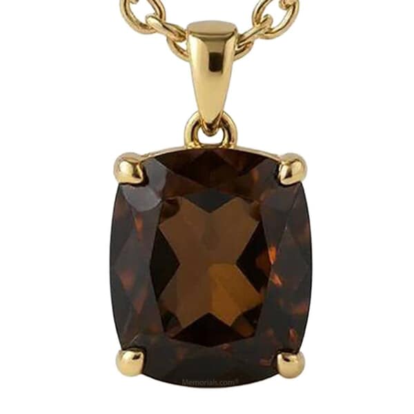 Memories Forever Cremation Crystal Necklace