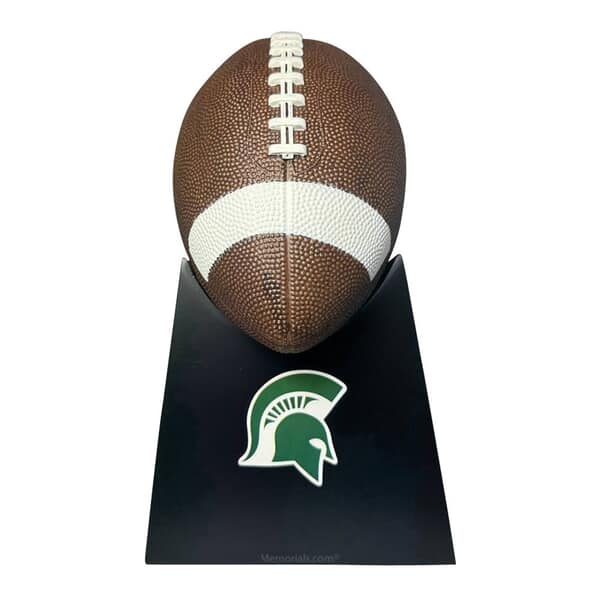Michigan State Spartans Football Cremation Urn