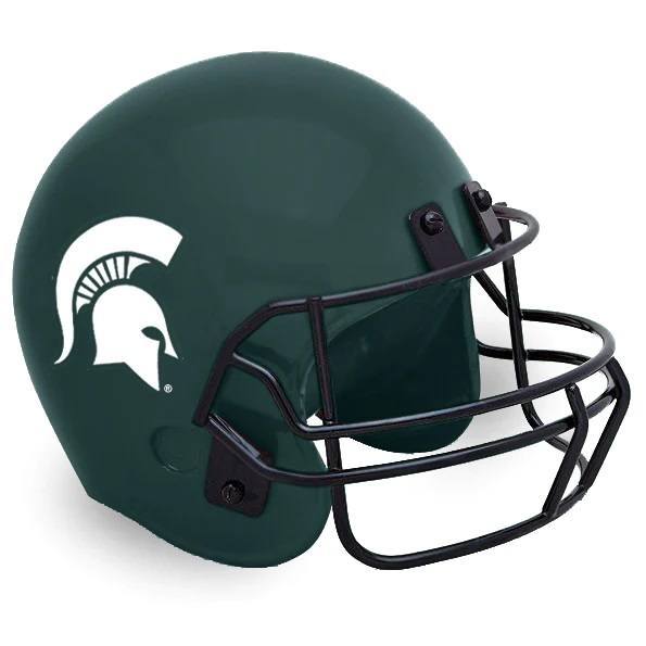 Michigan State Spartans Football Helmet Cremation Urn