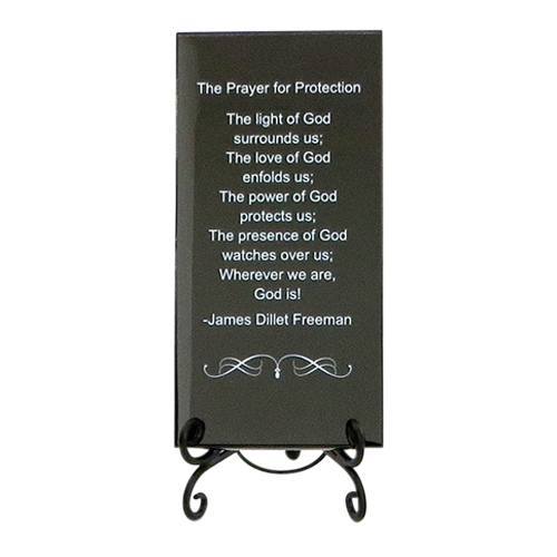 Midnight Prayer For Protection Plaque