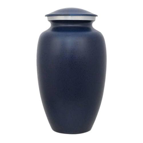 Midnight Rain Speckled Cremation Urn