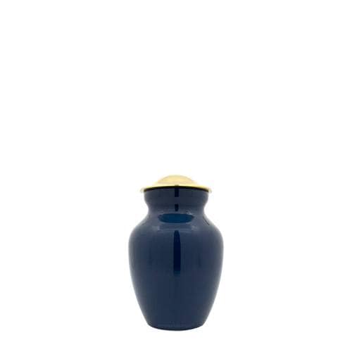 Midnight Rain Speckled Keepsake Cremation Urn