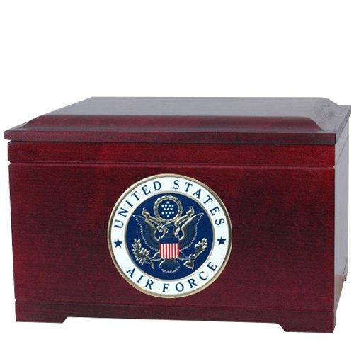 Air Force Memory Chest Cremation Urn