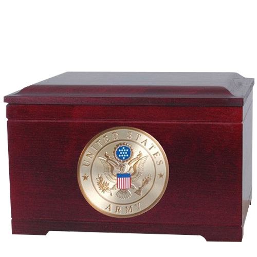 Army Memory Chest Cremation Urn