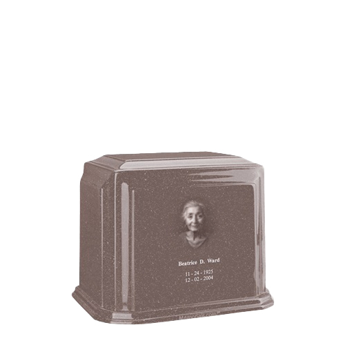 Millennium Basil Wood Keepsake Marble Urn
