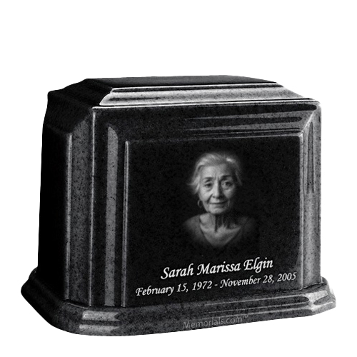 Millennium Charcoal Marble Urns