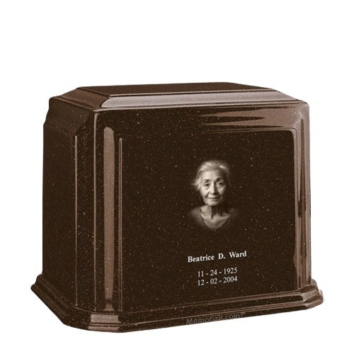 Millennium Chocolate Large Marble Urn