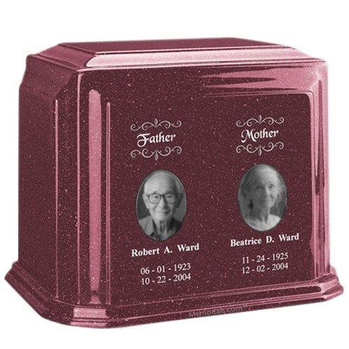 Millennium Raspberry Companion Marble Urn