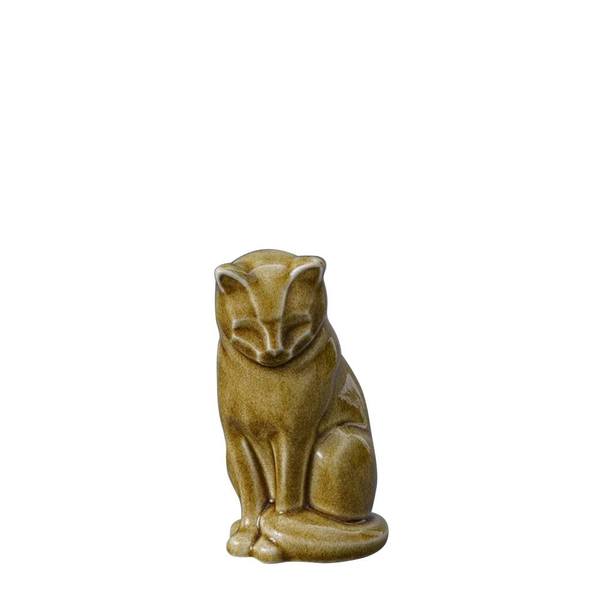 Mini Upright Sand Ceramic Cat Urn